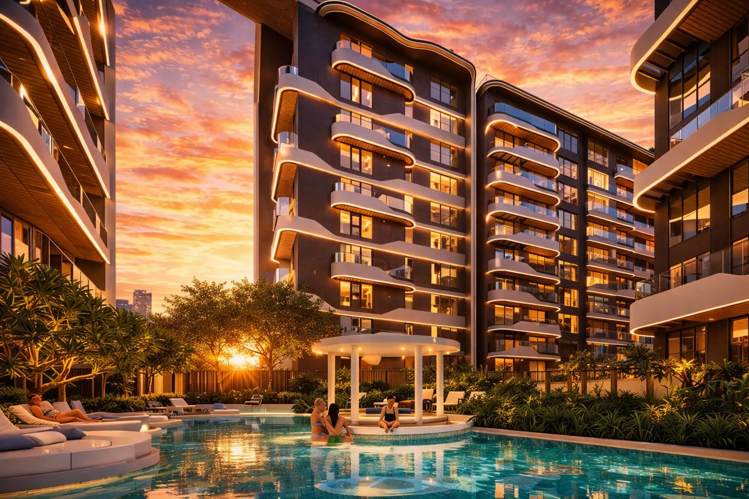 Brigade Stellaris Amenities - Pool & Clubhouse